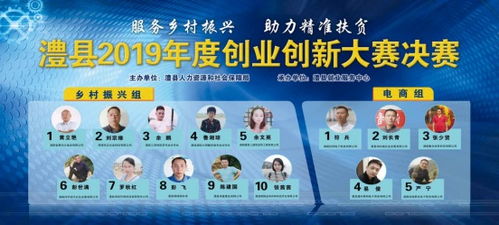 澧縣2019年度創業創新大賽圓滿落幕